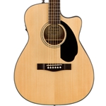 Squier CC-60SCE Concert Acoustic Guitar, Walnut Fingerboard, Natural