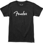 9101000 Fender Spaghetti Logo T-Shirt, Black