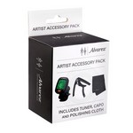AAP1 Alvarez Artist Accessory Pack, Tuner, Capo, Polishing Cloth