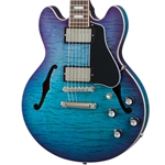 Gibson ES-339 Figured Semi-Hollowbody Electric Guitar, Blueberry Burst