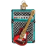Old World OW38062 Guitar & Amp Ornament