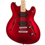 Squier Affinity Series Starcaster Maple Fingerboard, Candy Apple Red