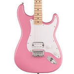 Squier Sonic Stratocaster HT H Electric Guitar, Maple Fingerboard, Flash Pink