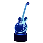 Aim AIM5343 Hollowbody Style Electric Guitar 3D LED lamp