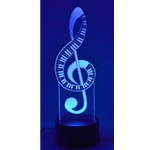 Aim AIM5351 G-Clef Piano 3D LED lamp