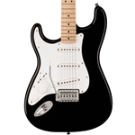 Squier Sonic Stratocaster Left Handed Electric Guitar, Black