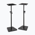 On-Stage SMS7500B SMS7500RB Wood Studio Monitor Stands (Black, Pair)