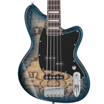 Ibanez TMB405TA 5-String Electric Bass Guitar, Cosmic Blue Starburst