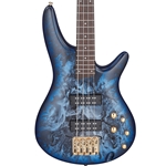 Ibanez SR300EDX 4-String Electric Bass Guitar, Cosmic Blue Frozen Matte