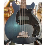 Used Gibson Les Paul Junior Tribute DC Electric Bass Guitar, Blue Stain