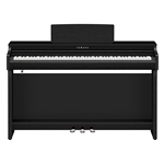 Yamaha CLP825B Matte Black Clavinova Console Digital Piano with Bench