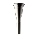 Laskey ACC-LFH75EAS 75E Classic Horn Mouthpiece, American Shank, Silver-Plated