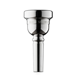 Laskey ACC-LTT55SYLS 55 Symphony Alessi Signature Tenor Trombone Mouthpiece, Large Shank, Silver-Plated