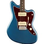 Fender American Performer Jazzmaster Electric Guitar, Satin Lake Placid Blue