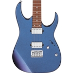 Ibanez GRG121SP RG Gio Electric Guitar, Blue Metal Chameleon