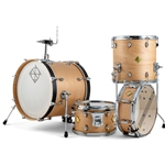 Dixon Cornerstone 4 Piece Shell Pack, Satin Natural