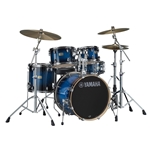 Yamaha 5-Piece Stage Custom Birch Drum Set, Deep Blue Sunburst