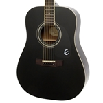 Epiphone EA10EBCH1 DR-100 Songmaker Acoustic Guitar, Ebony