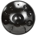 Amahi SD10BK 24" 10 Note Handpan, D minor, Black