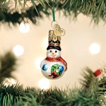 Old World 86500 Mini Snowman Ornament