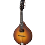 A-Style Mandolin with Oval Hole and Flat Back, Goldburst