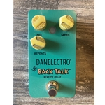 Used Danelectro Back Talk Reverse Delay Effects Pedal