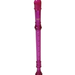 Rhythm Band CR101P-1 Purple Canto 1-Piece Soprano Recorder