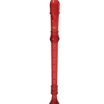 Rhythm Band CR101R-1 Red Canto 1-Piece Soprano Recorder