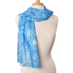 Music Gift SF08 Fashion Scarf - Beautiful Blues