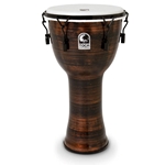 Toca TF2DM-12SC 12" Freestyle II Djembe, Spun Copper, Mechanicially Tuned