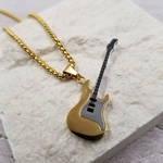 Treasure TW1459 Music Festival Guitar Necklace