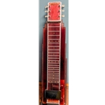 Used Magnatone 1950 Jeweltone S6 Lap Steel Guitar, Ruby