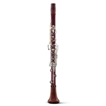 Backun BCLBQC-SKGE Q Series Bb Cocobolo Clarinet with Silver Keys and Gold Posts, with Eb Lever