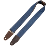 Levy's M7DM-BLU Blue Denim Guitar Strap