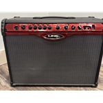 Used Line 6 Spider 210 50 Watt Red Face Guitar Amp