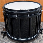 Used Premier 14" Marching Snare Drum, Black