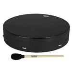 Remo E1-1316-BE 16" Bahia Buffalo Drum, Black