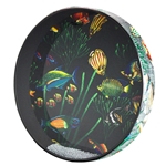 Remo ET-0216-10 16" Ocean Drum with Fish Graphic