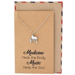 Quan Jewelry 6T-8LPE-C3OT Quinzel Birthday Gifts Music Necklace, Gifts For Music Lovers