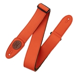 Levy's MSS7G-FST Party Red Garment Leather Strap with Suede Backing