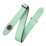 Levy's MSS7G-SGN Aqua Green Garment Leather Strap with Suede Backing
