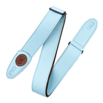 Levy's MSS7G-SBL Powder Blue Garment Leather Strap with Suede Backing