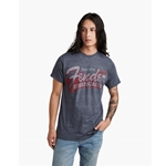 9101290 Fender Since 1954 Strat T-Shirt, Blue Smoke