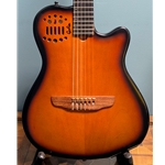 Used Godin Multiac ACS Thinline Classical, Cognac w/HS Case