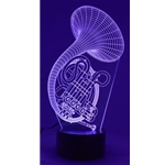 Aim AIM5353 French Horn 3D LED lamp