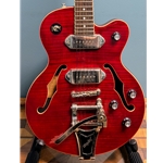 Used Epiphone Wildkat Semi-Hollowbody Electric Guitar, Wine Red