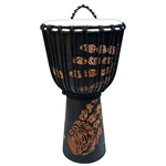 Toca TSSDJ-SHP Street Series Carved Djembe, 8" Small - Hand Print