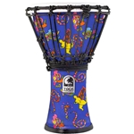 Toca TFCDJ-7SFD Freestyle Colorsound 7" Sarong Djembe - Fever Dream/Niki