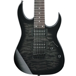 Ibanez GRG7221QATKS GIO RG7221QA 7-String Electric Guitar, Trans Black Sunburst