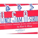 Uncle Sam A-Strut Book  1st & 2nd F Horns book